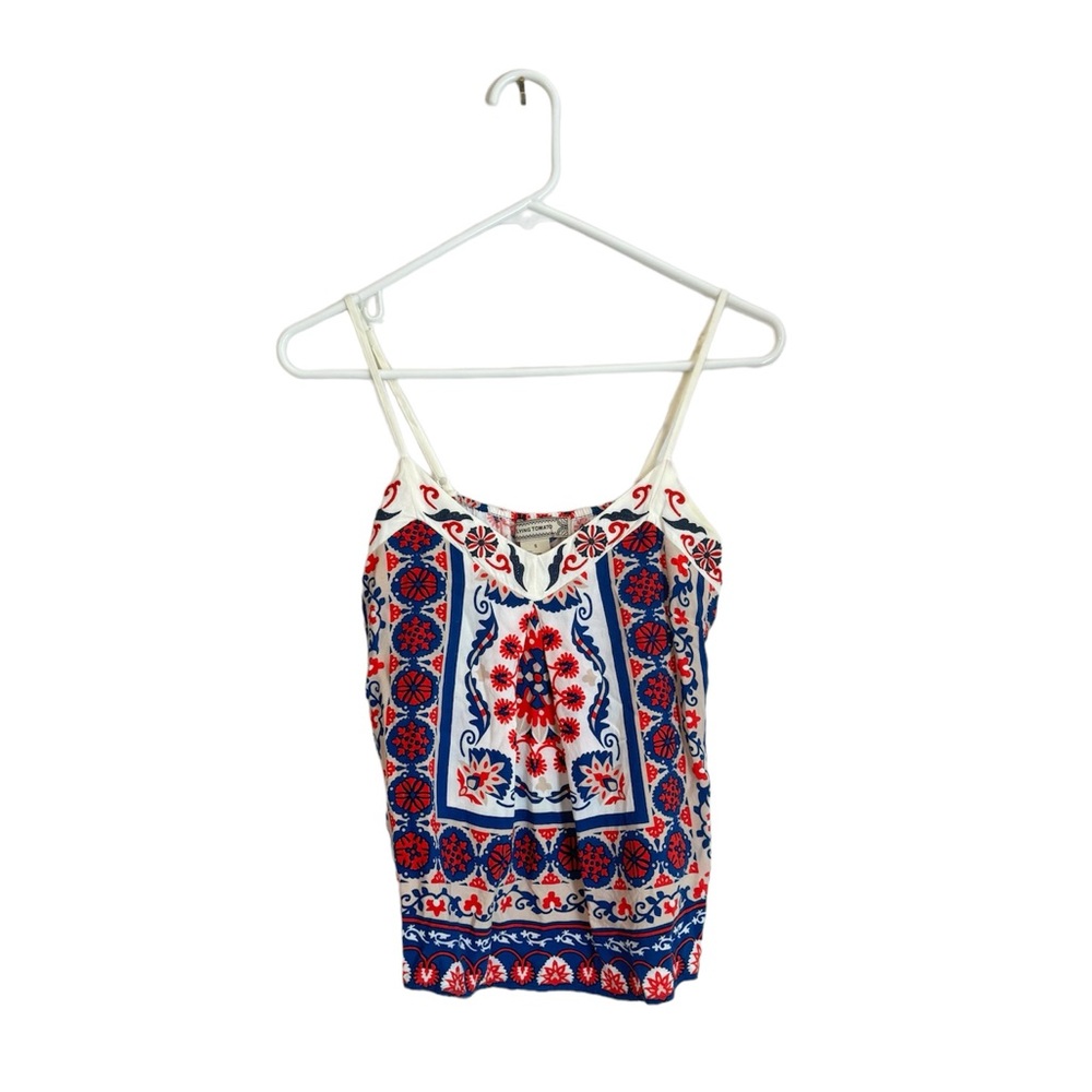 FLYING TOMATO Embroidered Tank Top Women's Small